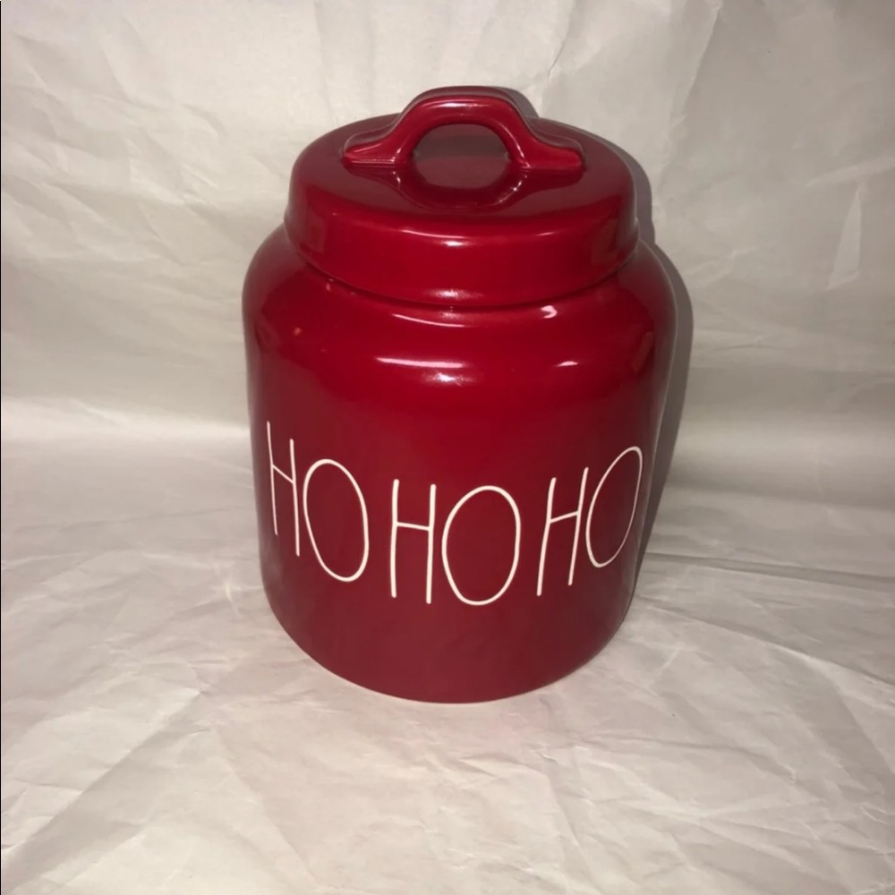 BRAND NEW Rae Dunn HOHOHO canister